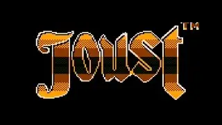 Joust (HAL, 1988) - NES Gameplay HD