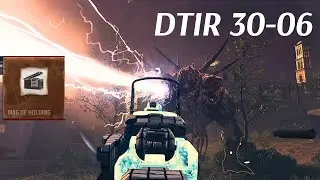 SURVIVING WITH THE NEW DTIR 30-06 IN MW3 ZOMBIES RED ZONE (In HINDI)