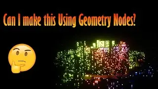 Create Procedural City in Blender Using Geometry Nodes
