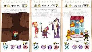 Brain Test: Tricky puzzles Level 295 296 297 298 299 300 301 302 303 304 | Gaming92