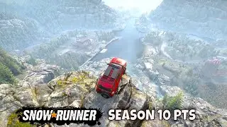 Exploring the Mountains of British Columbia SnowRunner Season 10