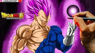 🔥Full drawing Vegeta🔥 #anime #drawing #vegeta