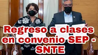 Comunicado conjunto no. 18 Acuerdan SEP y SNTE medidas para el regreso seguro a clases presenciales