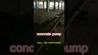 Concrete pump is indispensable machine in our concstruction site