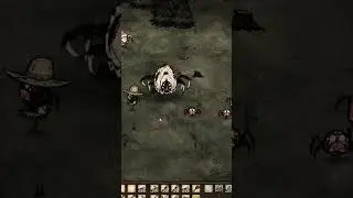 Встреча с королевой пауков и её выводком - Don't Starve Together -  Донт старв Тугезер - Shorts