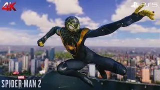 Marvel's Spider-Man 2 PS5 - Uptown Pride Suit Free Roam Gameplay (4K)