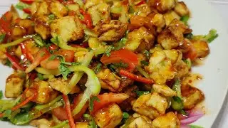 Хрустящие Баклажаны в Кисло-Сладком Соусе с Овощами. Вкусно нет слов 😋👍