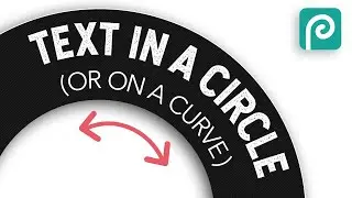 Photopea Tutorial: How to Type Text in a Circle!  [Great technique for T Shirt design, logos]