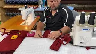 How to Make a Medical Mask with Filter Pouch and Nose Bridge Channel