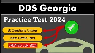 DDS Georgia Practice Test 2024 - Part 2 : 30 Questions & Answers [UPDATED]