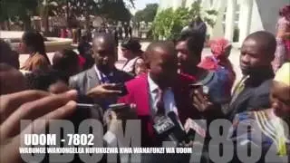 WABUNGE WAKIONGELEA KUFUKUZWA KWA WANAFUNZI WA UDOM