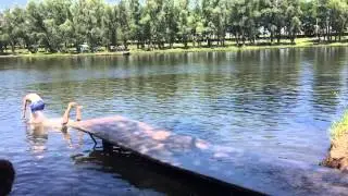 Двойные прыжки в воду