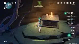 Genshin Impact - Collect the Electro Particles challenge (Evernight Temple)