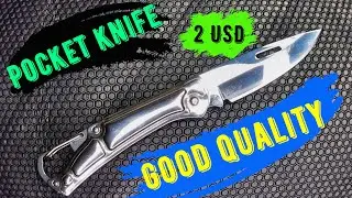 Pocket knife 2 USD from Aliexpress