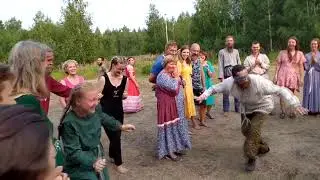 Подвижные хороводные игры на фестивале Уральский хоровод