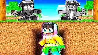 GÖKKUŞAĞI SÖVALYESİNE KARŞI RENKSİZ NİNJALAR! 🌈🥷 | Minecraft