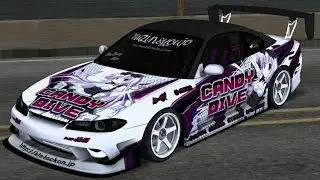 Nissan Silvia S15 • GTA SA ANDROID (thanks for 200 subscribers)