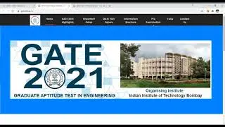 Gate 2021 application form date extended
