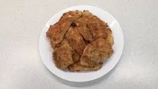 Отбивные из куриной грудки в панировке