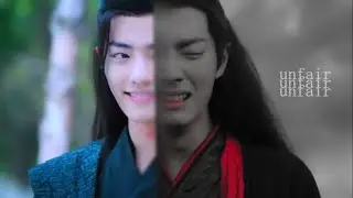 lan zhan ✘ wei ying - "unfair."