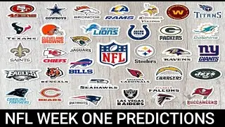 NFL Week 1 Picks 2021