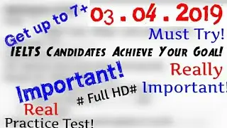 IELTS Listening Practice Test 2019 With Answers | 03.04.2019