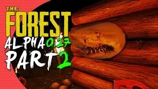 The Forest Alpha 0.27 UPDATE Part 2! - SHARK TROPHY! + BOW CRAFTING!