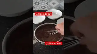 Easy chocolate dessert cream in 5 minutes🍫