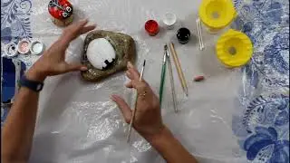 МК Рисование на камнях