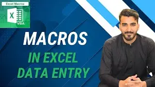Macro for Data Entry in Excel | How to Record Macro in Excel