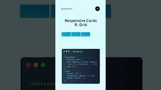 Responsive Cards ft. Grid