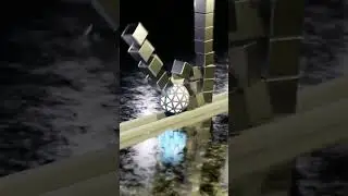Rigid body Sim blender3d #blender #animation