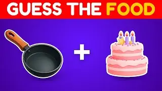 Guess The Food From Emoji 🤔 || Emoji Quiz Challenge
