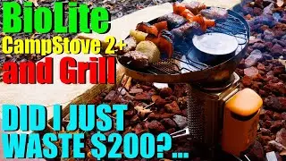 Did I Just WASTE $200? - BioLite CampStove 2+ and Grill