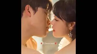 Romantic kiss