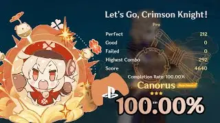 Controller Perfect Score | Let's Go, Crimson Knight! | Drumalong Festival