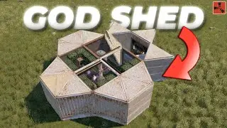 GOD SHEDS | Integrally WALLSTACKED Single TC Bunker Bases |  2X2 & other footprints | RUST