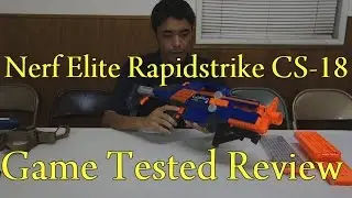 Basic Nerf Elite Rapidstrike CS-18 GAME TESTED Review
