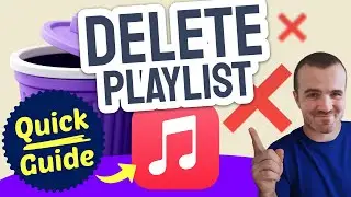 How to DELETE a Playlist on Apple Music (Step by Step)