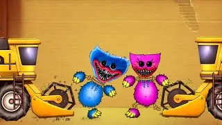 Huggy Wuggy vs Kissy Missy vs Harvester | Kick the Buddy Mod Poppy Playtime 2 Android Gameplay