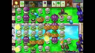 Plants vs Zombies Survival Endless Name Challenge 100 Flags Strategy