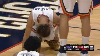 Jose Alvarado Is Not A Human After Fastest Recovery From A Scary ACL Injury !