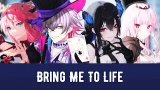 Bring Me To Life - Covered by Nerissa, Calli, Bettel, & IRyS (Quartet Version w/Lyrics)