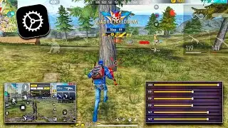 My Settings ⚙️ Hud + Sensitivity 📲 Poco M5 - Free Fire Highlights