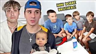 Dobre Brothers | Baby Brother Was Met By The Mini Dobre Brothers | Lucas and Marcus