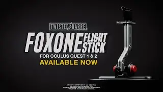 AVAILABLE NOW | FOX ONE VR Flight Stick for Oculus Quest 1 & 2