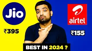 Jio Vs Airtel SIM In 2024 🔥 5G, Speed, Plans, Benefits, Coverage