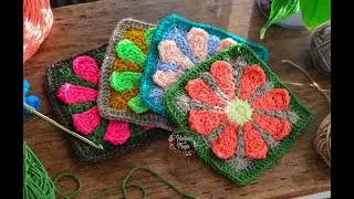 Un encanto de flor! (Técnicas y crochet)