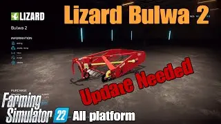 Lizard Bulwa 2  / FS22 mod for all platforms