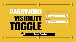 How To Create INTERACTIVE TOGGLE Switch in Figma